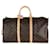 Louis Vuitton Monogram Canvas Keepall Bandouliere 50 Brown Cloth  ref.1214254