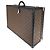 Malle Louis Vuitton Monogram Macassar & cuir noir Alzer 70 Marron - vue 2