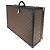 Malle Louis Vuitton Monogram Macassar & cuir noir Alzer 70 Marron - vue 8