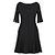 Dolce & Gabbana Midi Kleid aus Wolle schwarz - Ansicht 2