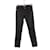 Zadig & Voltaire Pantalon slim en cuir Noir  ref.1214548