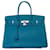 Hermès Bolsa HERMES BIRKIN 35 em couro azul - 101733  ref.1214568