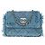 Sac CHANEL Wallet on Chain en Denim Bleu - 101725 - vue 2