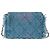 Sac CHANEL Wallet on Chain en Denim Bleu - 101725 - vue 3