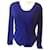 ESCADA  Knitwear T.International S Cotton Blue  ref.1214972