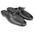 Hermès Mules Oz de cuero negro  ref.1215015