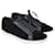 Saint Laurent Black Signature Court Lips Low Top Sneakers Velvet  ref.1215023