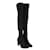 Stuart Weitzman Botas negras de tacón alto Negro Suecia  ref.1215033