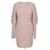 Zimmermann Mini-robe rose à manches longues Laine  ref.1215035