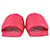 Bottega Veneta - Chaussures plates roses Intrecciato Lido Slide Cuir  ref.1215043