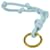 Bottega Veneta Light Blue Knot Key Ring Leather  ref.1215050