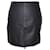 Sandro Black Midi Skirt Leather  ref.1215054