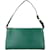 Borsa a mano Pochette Accessoire in pelle Epi verde Louis Vuitton  ref.1215089