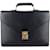 Louis Vuitton Noir Epi Leder-Servietten-Businesstasche Schwarz Leinwand  ref.1215090
