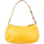 Prada Mini Bolsa Cleo Nylon Amarelo Couro  ref.1215096