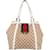 Gucci GG Monogram Neue Damen-Shopper-Tasche Beige Leinwand  ref.1215110
