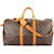 Louis Vuitton Canvas Monogram Keepall Bandouliere 50 Brown Cloth  ref.1215113