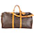 Louis Vuitton Canvas Monogram Keepall Bandouliere 55 Brown Cloth  ref.1215151