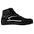Zapatillas Deck - Alexander McQueen - Piel - Negro/Blanquecino Cuero Becerro  ref.1215423