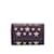 Jimmy Choo Leather Star Studs Key Case 6 Purple Pony-style calfskin  ref.1215487