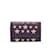 Estojo para chaves Jimmy Choo em couro Star Studs 6 Porta-chaves de couro em bom estado Roxo  ref.1215487