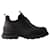 Sneakers Tread - Alexander Mcqueen - Pelle - Nera Nero  ref.1215516