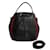 Yves Saint Laurent Diamond Cut Leather Drawstring Crossbody Bag Black  ref.1215533