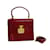 Gucci Handtasche aus Leder mit Vorhängeschloss Rot Kalbähnliches Kalb  ref.1215548