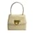 Céline Leather Handbag White Pony-style calfskin  ref.1215551