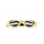 FENDI Sonnenbrille T.  Plastik Gelb Kunststoff  ref.1215567