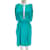EMANUEL UNGARO Robes T.fr 40 silk Soie Bleu  ref.1215613