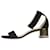 Jimmy Choo Black open-toe suede heels - size EU 36  ref.1215671