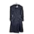 Trench coat vintage Burberry “the Waterloo” Azul marinho Algodão  ref.1215681