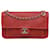 Chanel Red Medium Up In The Air Flap Rot Leder Kalbähnliches Kalb  ref.1215750