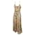 Roberto Cavalli Dresses Beige Silk  ref.1215784