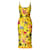 Versace Kleider Gelb Polyester  ref.1215790