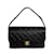 Chanel Bolso CC clásico acolchado Negro Cuero  ref.1215830