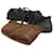 Coach Shoulder Bag Leather 3Set Black Brown Auth ar11280  ref.1215913
