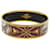 Hermès HERMES Emaille GM Bangle Bracelet Metal Cloisonn Red Gold Auth ki3953 Métal Rouge Doré  ref.1215919
