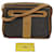 FENDI Shoulder Bag Nylon Brown Auth 63467  ref.1215973