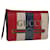 GUCCI Clutch Bag Canvas Blue White Red 524788 Auth bs11302 Cloth  ref.1215978