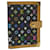 LOUIS VUITTON Multicolor Agenda PM Tagesplaner Cover Schwarz R.21076 LV Auth 63288  ref.1216030