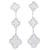 Autre Marque Boucles d'oreilles Van Cleef & Arpels "Magic Alhambra" or blanc, diamants.  ref.1216052