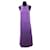 Autre Marque Silk dress Purple  ref.1216076
