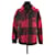 Anine Bing Wool jacket Red  ref.1216079