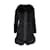 Abrigo de piel de oveja con pelo barato y elegante de Moschino Negro  ref.1216146