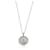 Collar Chopard Happy Spirit Circle con diamantes en 18K oro blanco 0.72 por cierto  ref.1216170