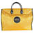Bolso tote con escritura GG Econyl amarillo de Gucci Nylon  ref.1216206