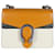 Gucci Orange Navy Cream Tri-Colour Leather Enamel Mini Dionysus Black White  ref.1216236