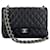 Chanel Klassisch gefütterte Klappe aus Jumbo-Matelassè-Kaviarleder 2-Ways Flap Bag Lila  ref.1216283